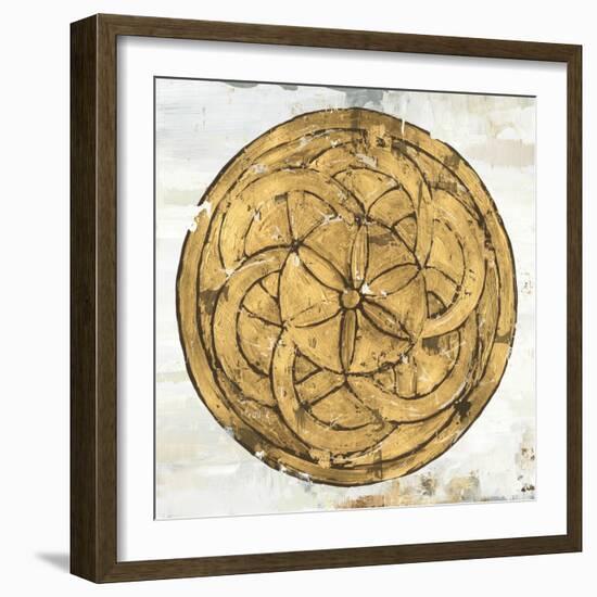 Gold Plate II-Tom Reeves-Framed Art Print