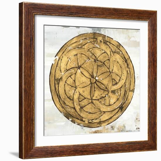 Gold Plate II-Tom Reeves-Framed Art Print