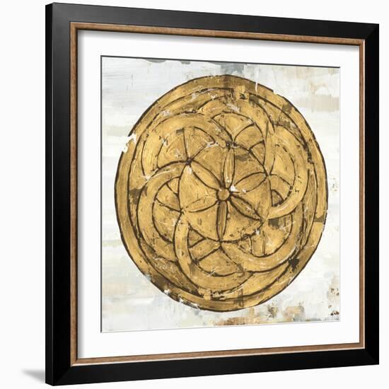 Gold Plate II-Tom Reeves-Framed Art Print