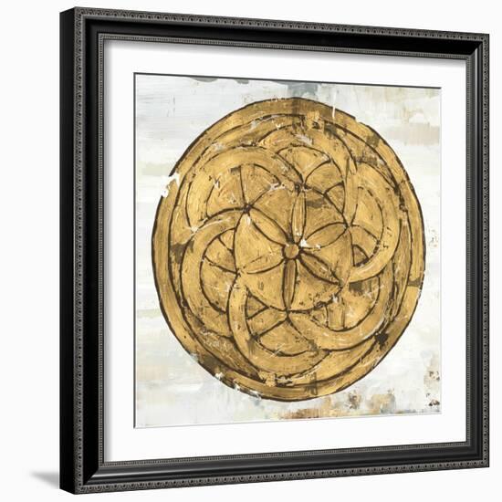 Gold Plate II-Tom Reeves-Framed Art Print