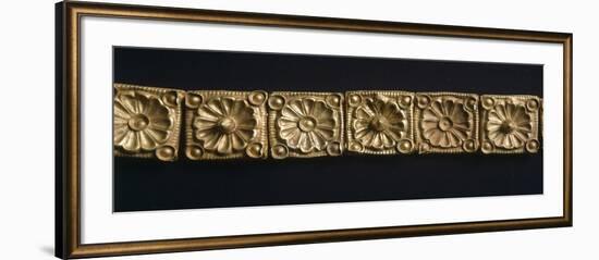 Gold Plate Links, from Veio-null-Framed Giclee Print