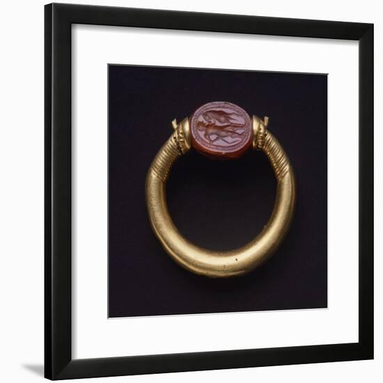 Gold Ring, from Cerveteri-null-Framed Giclee Print