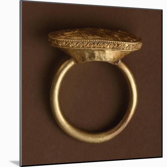 Gold Ring, from Cerveteri-null-Mounted Giclee Print