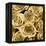 Gold Roses-Kate Bennett-Framed Stretched Canvas