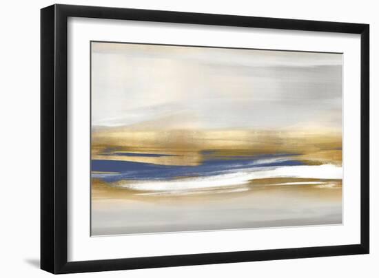 Gold Rush Blue I-Jake Messina-Framed Art Print