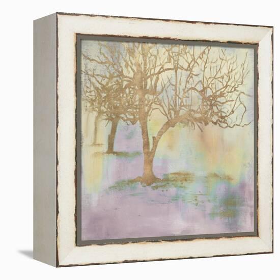 Gold Serene Forest II-Patricia Pinto-Framed Stretched Canvas