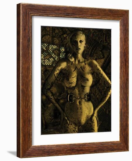 Gold Series Laura Stone-Daniel Stanford-Framed Art Print