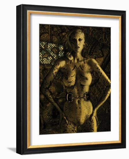 Gold Series Laura Stone-Daniel Stanford-Framed Art Print