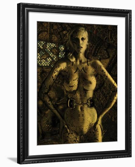 Gold Series Laura Stone-Daniel Stanford-Framed Art Print