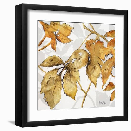 Gold Shadows II-Patricia Pinto-Framed Art Print