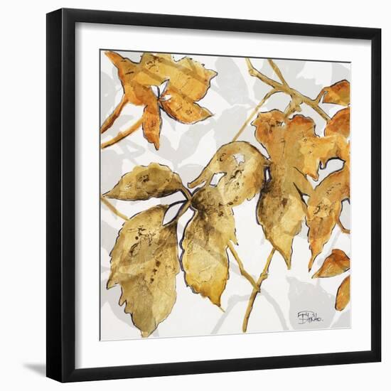 Gold Shadows II-Patricia Pinto-Framed Art Print