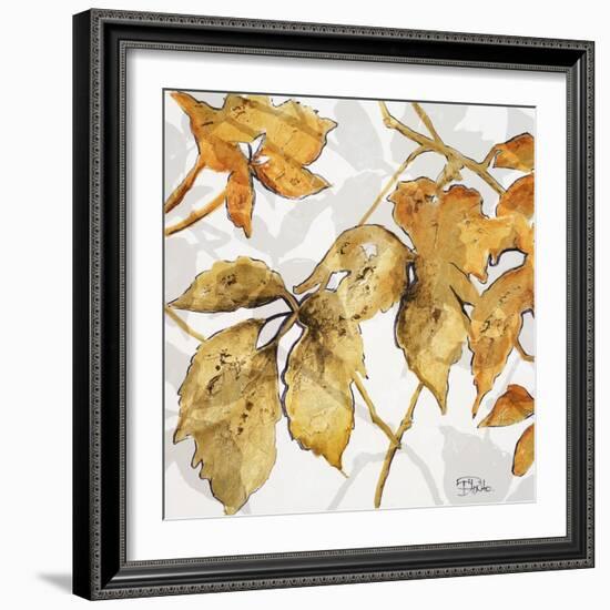 Gold Shadows II-Patricia Pinto-Framed Art Print