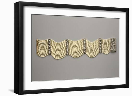 Gold, Silver and Diamonds Dog Collar-null-Framed Giclee Print