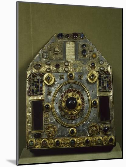 Gold, Silver, Enamels and Precious Stones Reliquary-null-Mounted Giclee Print