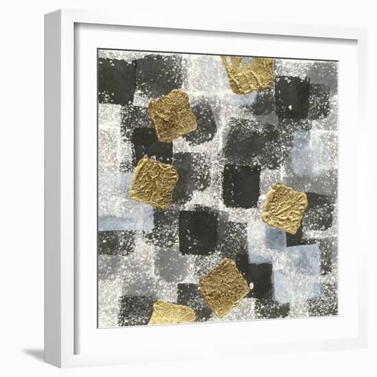 Gold Squares I-Chris Paschke-Framed Art Print