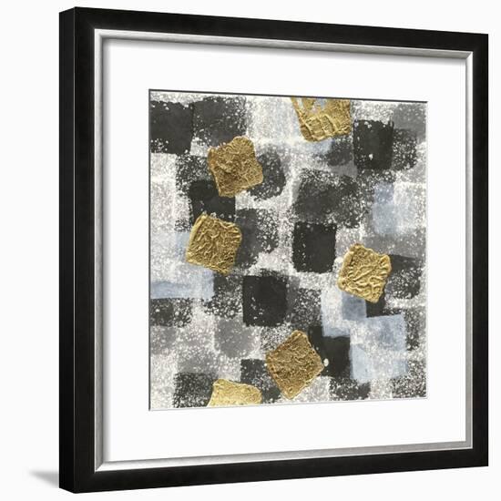 Gold Squares I-Chris Paschke-Framed Art Print