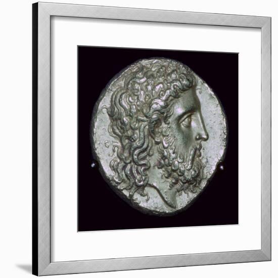 Gold Stater of King Alexander I of Epirus, 4th century BC. Artist: Unknown-Unknown-Framed Giclee Print