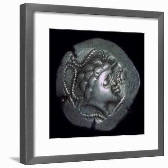 Gold 'stater' of the/issued by Namnetes, 2nd century. Artist: Unknown-Unknown-Framed Giclee Print