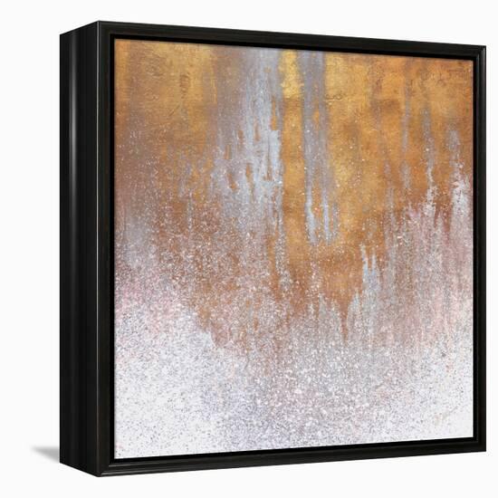 Gold Summer Woods Square-Roberto Gonzalez-Framed Stretched Canvas