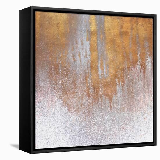 Gold Summer Woods Square-Roberto Gonzalez-Framed Stretched Canvas