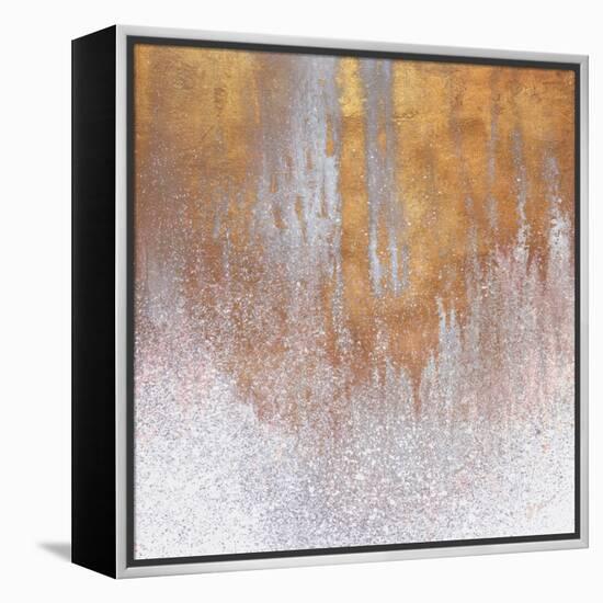 Gold Summer Woods Square-Roberto Gonzalez-Framed Stretched Canvas