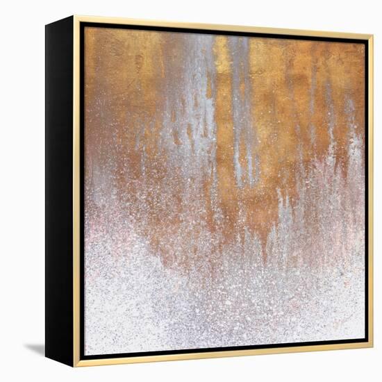 Gold Summer Woods Square-Roberto Gonzalez-Framed Stretched Canvas