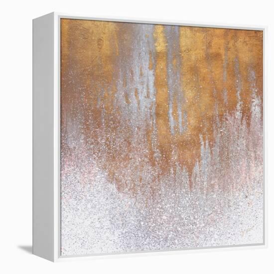 Gold Summer Woods Square-Roberto Gonzalez-Framed Stretched Canvas