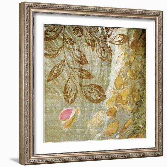Gold Swirl I-Studio 2-Framed Photographic Print