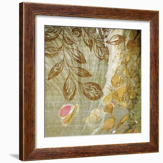 Gold Swirl I-Studio 2-Framed Photographic Print