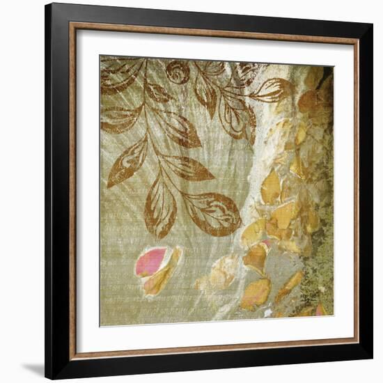 Gold Swirl I-Studio 2-Framed Photographic Print