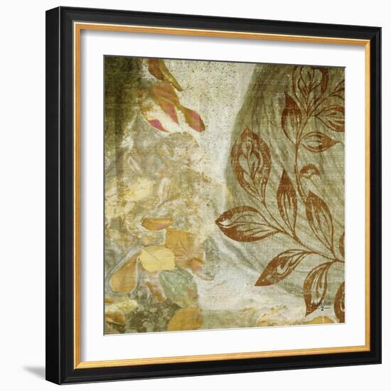 Gold Swirl II-Studio 2-Framed Photographic Print