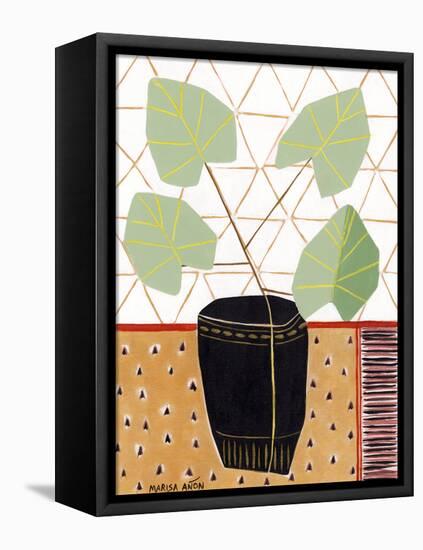 Gold Tablecloth 5-Marisa Anon-Framed Stretched Canvas