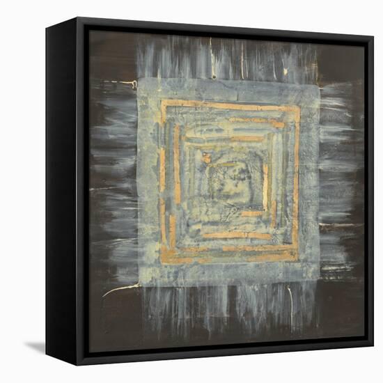 Gold Tapestry I-Albena Hristova-Framed Stretched Canvas