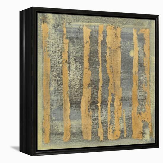 Gold Tapestry III Crop-Albena Hristova-Framed Stretched Canvas