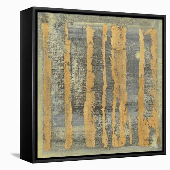 Gold Tapestry III Crop-Albena Hristova-Framed Stretched Canvas