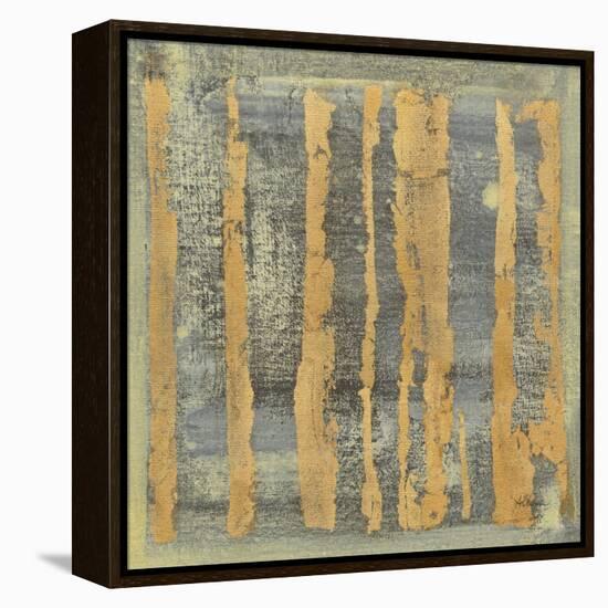 Gold Tapestry III Crop-Albena Hristova-Framed Stretched Canvas