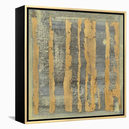 Gold Tapestry III Crop-Albena Hristova-Framed Stretched Canvas