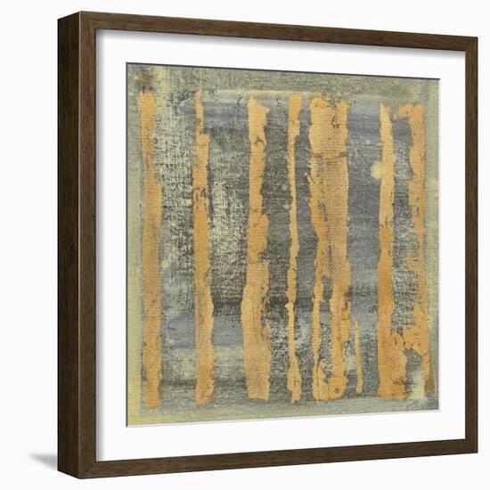 Gold Tapestry III Crop-Albena Hristova-Framed Art Print