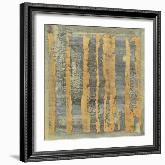 Gold Tapestry III Crop-Albena Hristova-Framed Art Print