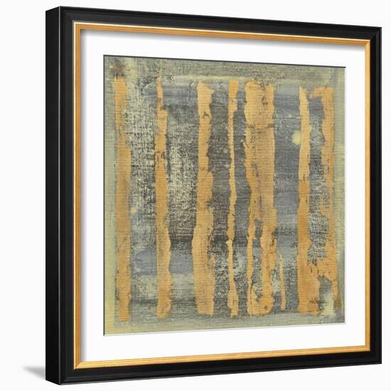 Gold Tapestry III Crop-Albena Hristova-Framed Art Print