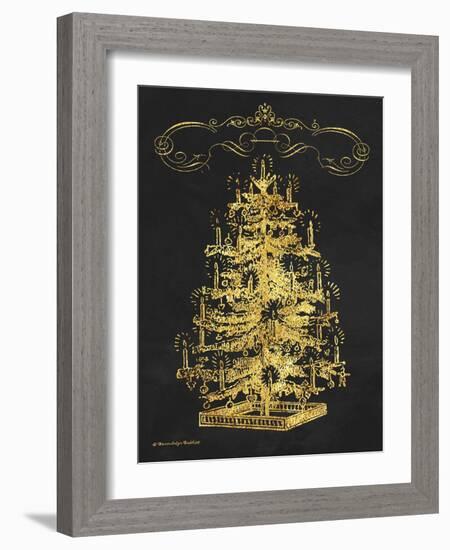 Gold Tree I-Gwendolyn Babbitt-Framed Art Print