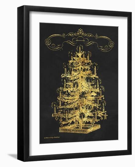 Gold Tree I-Gwendolyn Babbitt-Framed Art Print