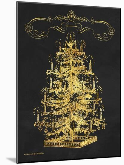 Gold Tree I-Gwendolyn Babbitt-Mounted Art Print