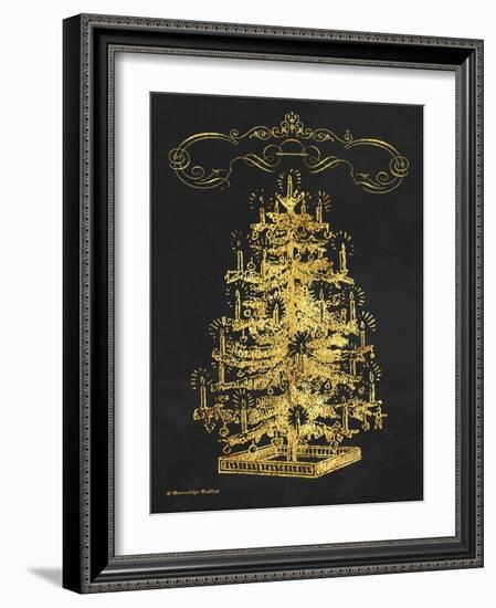 Gold Tree I-Gwendolyn Babbitt-Framed Art Print