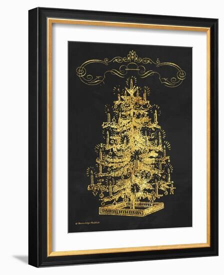 Gold Tree I-Gwendolyn Babbitt-Framed Art Print