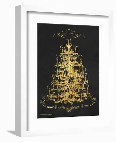 Gold Tree II-Gwendolyn Babbitt-Framed Premium Giclee Print