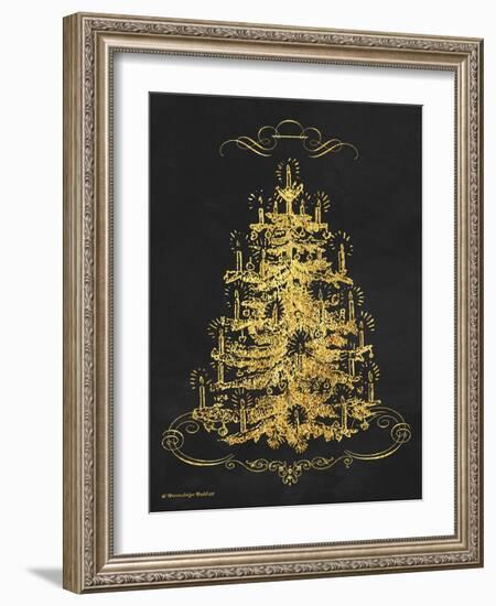 Gold Tree II-Gwendolyn Babbitt-Framed Art Print