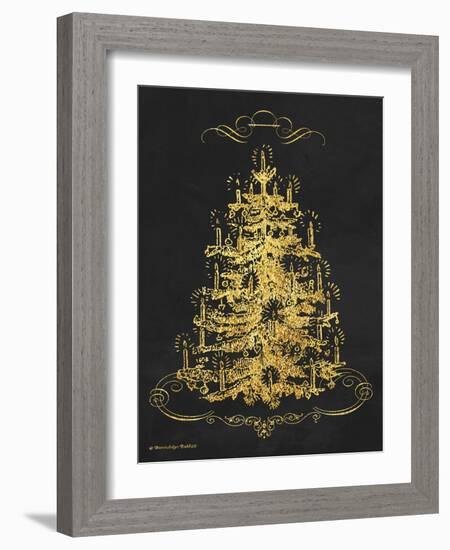 Gold Tree II-Gwendolyn Babbitt-Framed Art Print