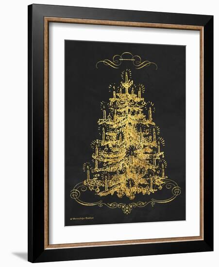 Gold Tree II-Gwendolyn Babbitt-Framed Art Print