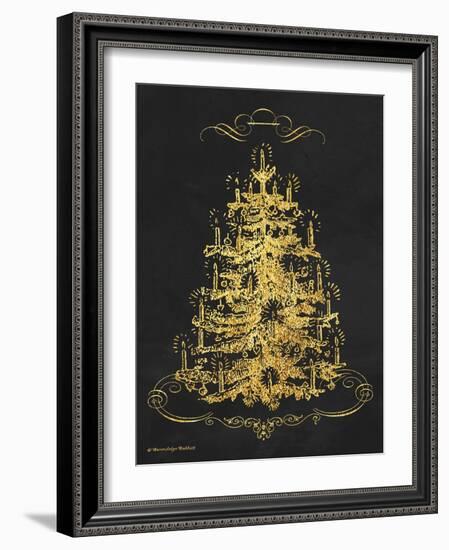 Gold Tree II-Gwendolyn Babbitt-Framed Art Print